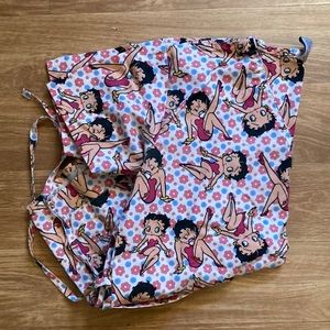 Betty Boop scrub top